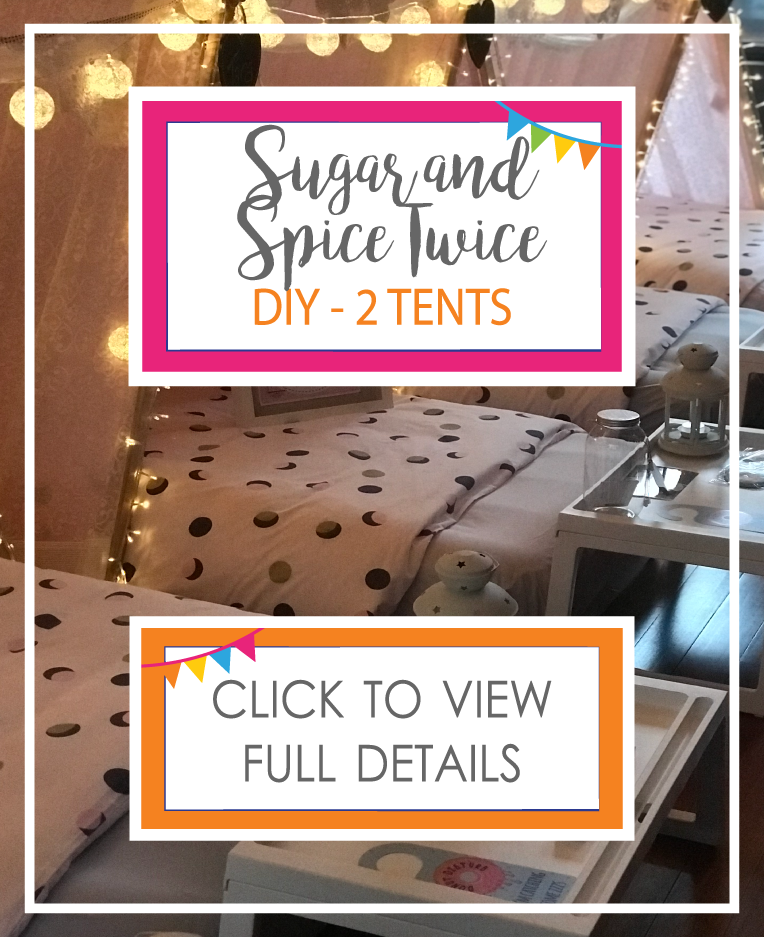 Sugar and Spice Twice (2 Tents) DIY ONLY